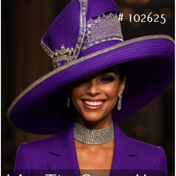 102625 I Am The Queen “Royal Crown” Hat – Sparkle, Power  display picture 1